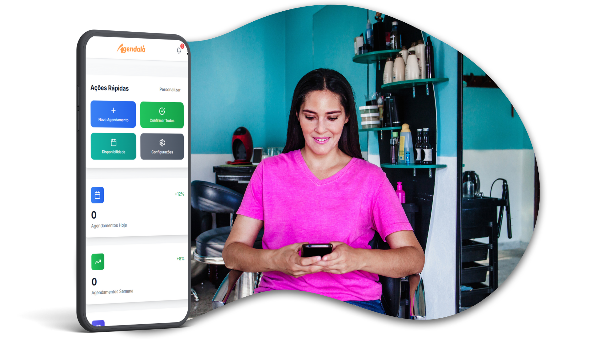 Transforme seu negócio com o Agendalá